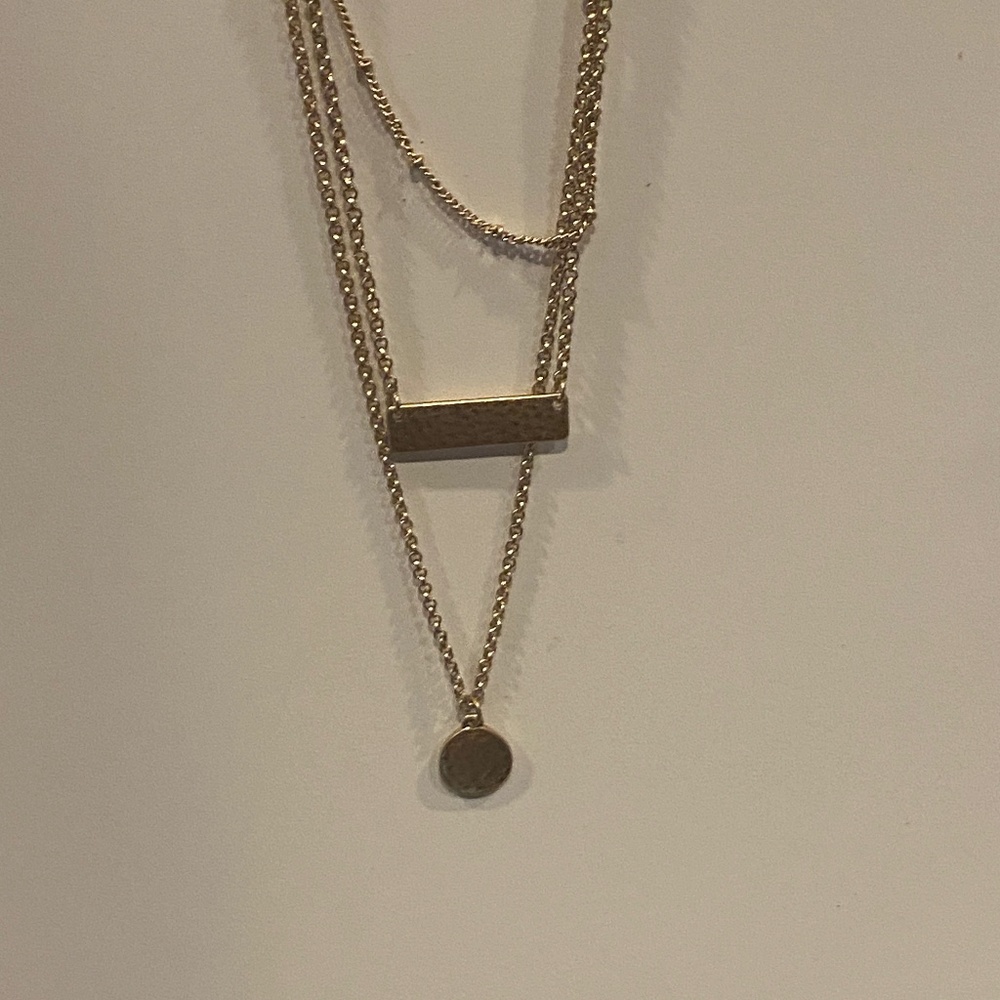 Layered necklace